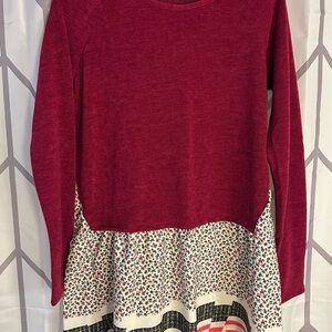 Women's Red Sweater